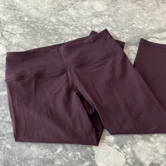 90 Degree by Reflex High Waist Leggings Purple Medium - Picture 5 of 9